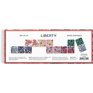 Liberty Floral Wood Domino Set