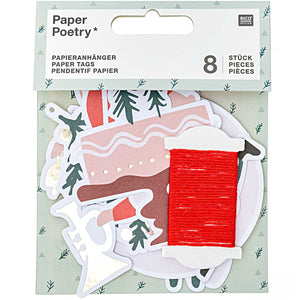 Red Jolly Gift Tags