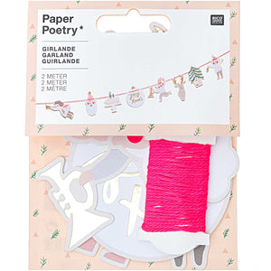 Pastel Jolly Christmas Garland