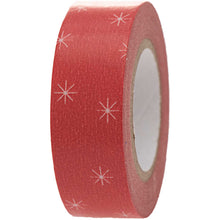Load image into Gallery viewer, Red Christmas Washi Tape