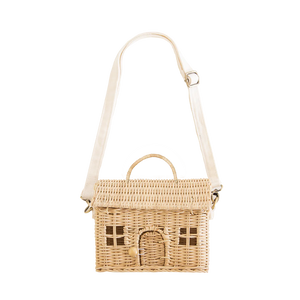 Straw Casa Rattan Bag