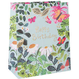 Large Butterfly Oasis Gift Bag