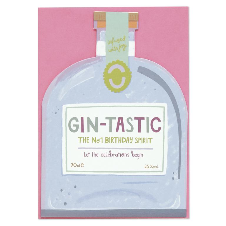 Gin-tastic Birthday Card