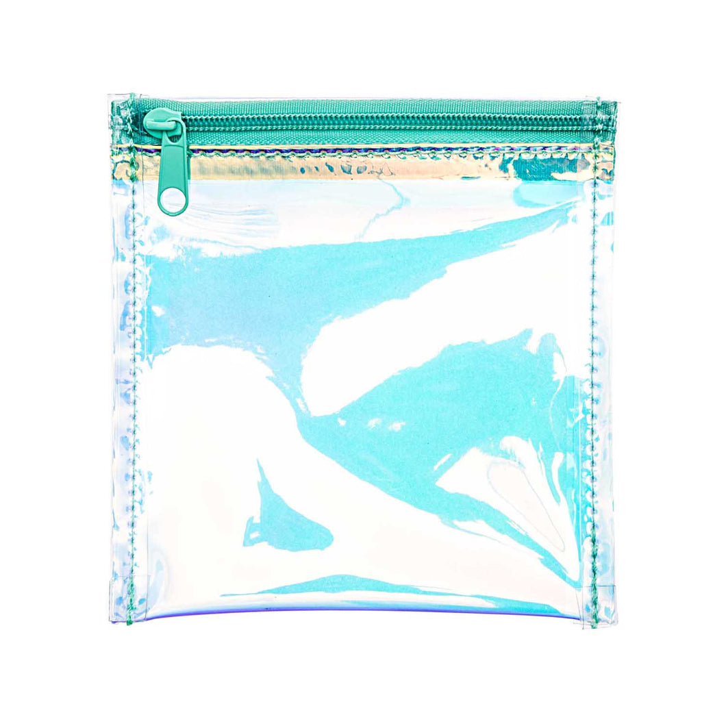 Holographic Zip Purse