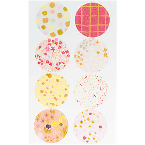 Bright Flower Stickers