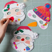 Load image into Gallery viewer, Make Your Own Christmas Masks Kit