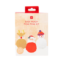Load image into Gallery viewer, Make Your Own Christmas Pompom Decorations Set