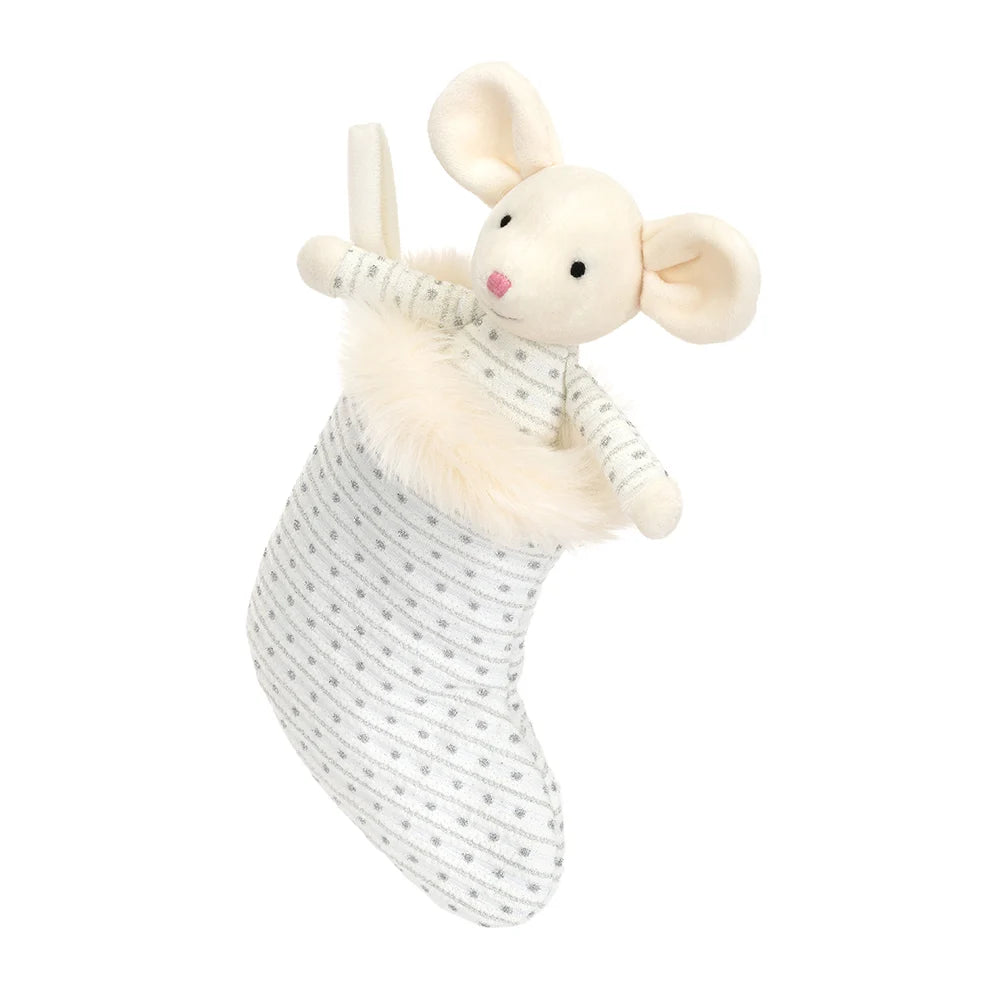 Shimmer Stocking Mouse Soft Toy