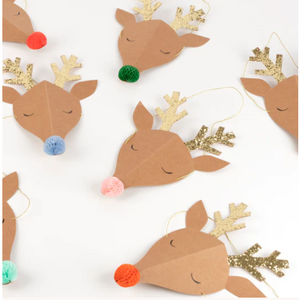 Reindeer Party Hats