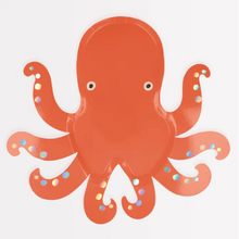 Load image into Gallery viewer, Octopus Paper Plates