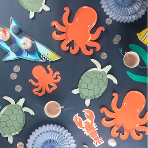 Octopus Paper Plates