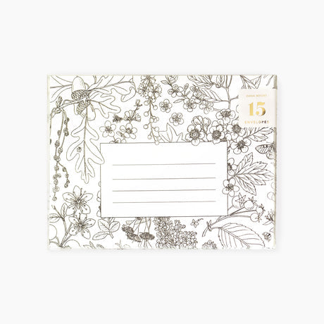 Tree Blooms Set Of 15 Envelopes