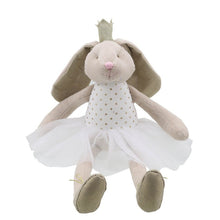 Load image into Gallery viewer, Gold Bunny Dancer Soft Toy