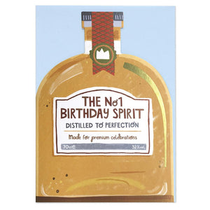 No 1 Birthday Spirit Card