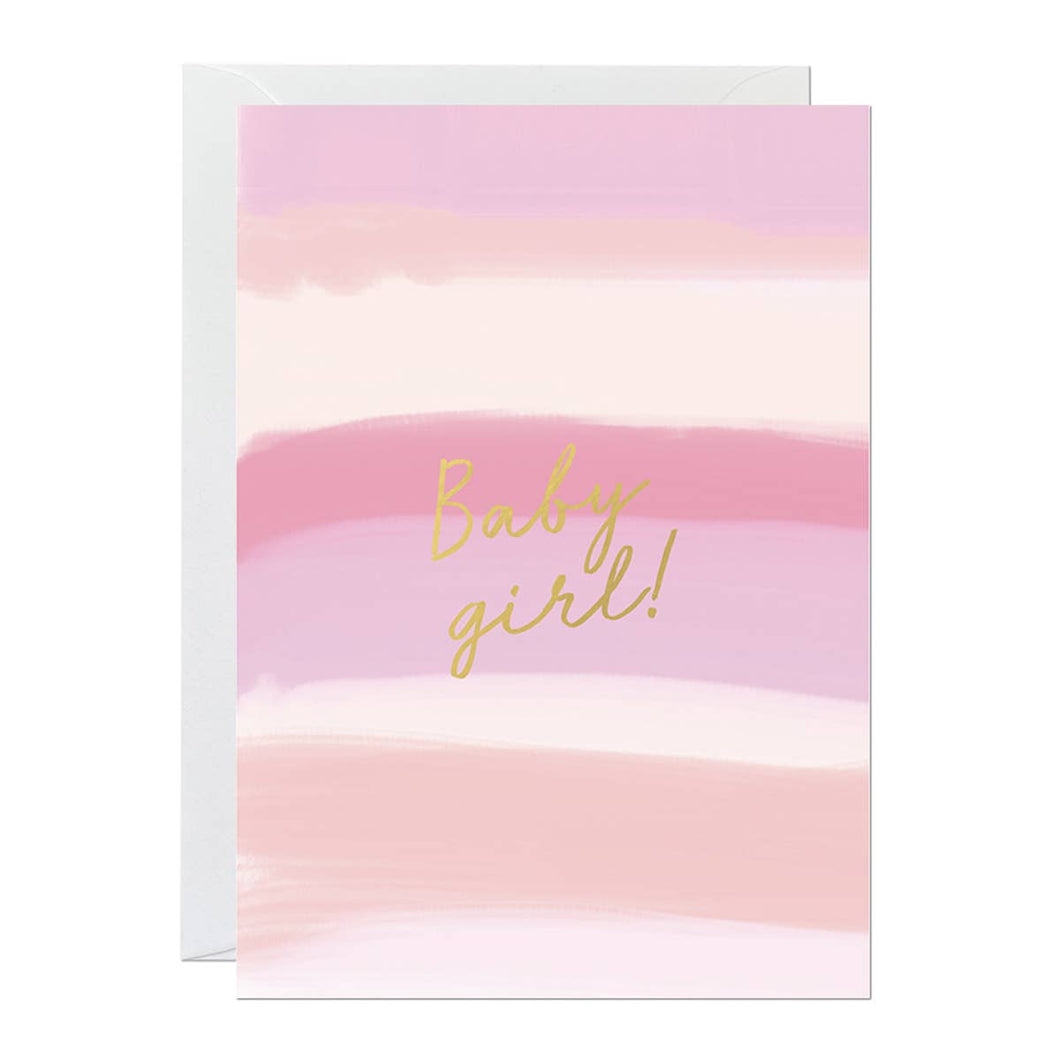 Baby Girl Greeting Card