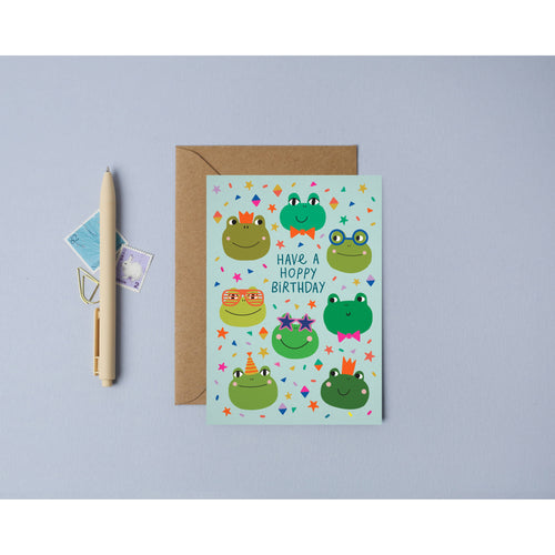 Party Frogs Card