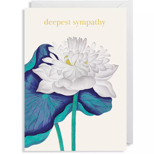 Deepest Sympathy Floral Card