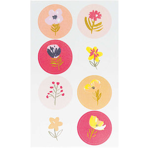 Bright Flower Stickers