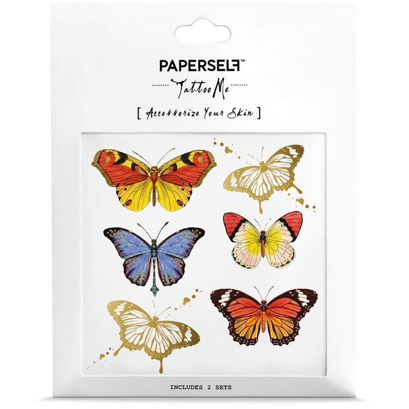 Temporary Tattoos Butterflies