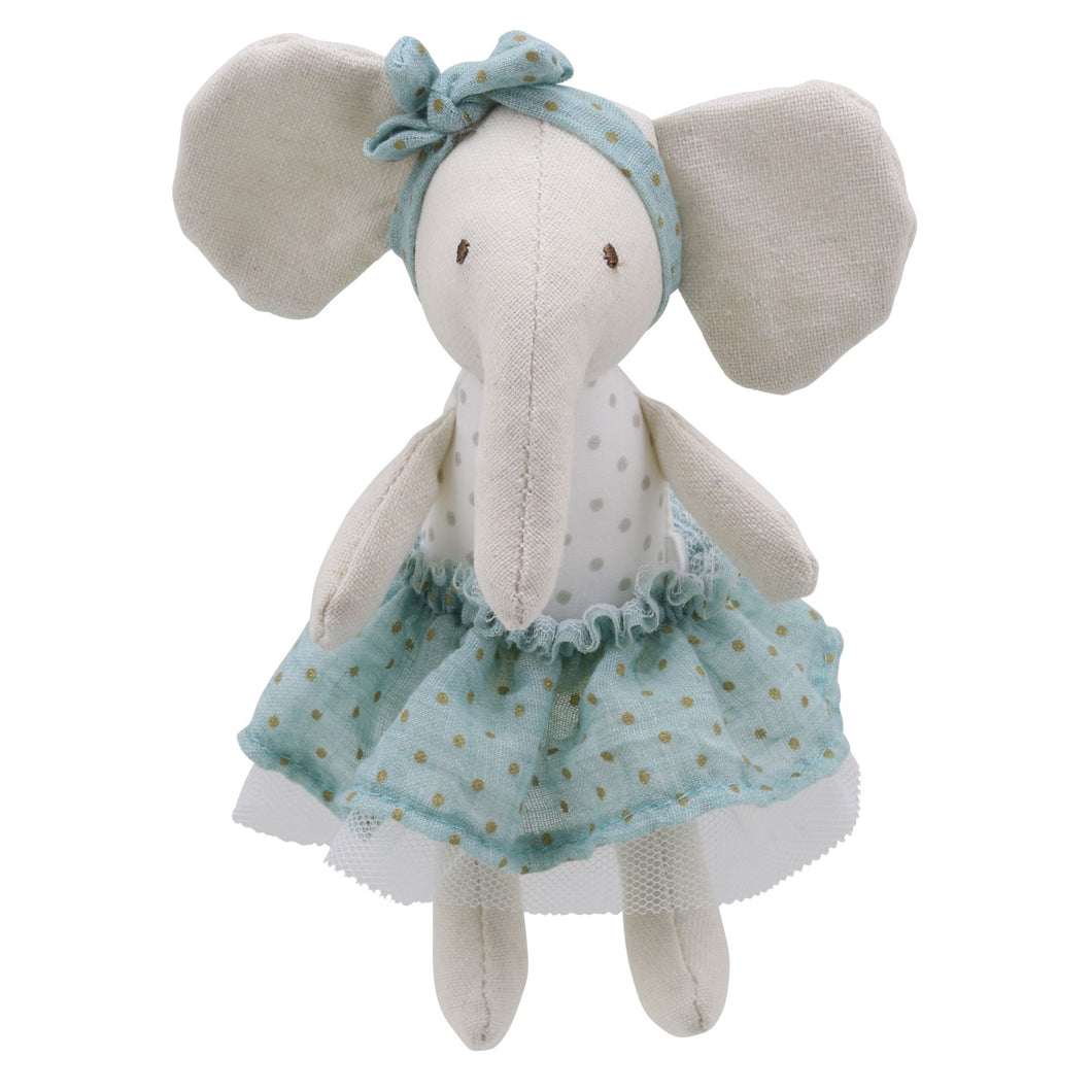 Linen Mini Elephant Girl