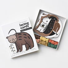 Load image into Gallery viewer, Woodland Animals Lacing Cards