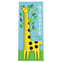 Load image into Gallery viewer, Giraffe Wooden Ruler