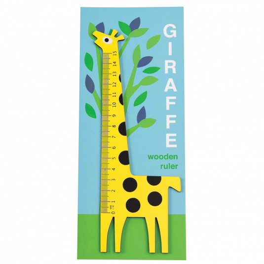 Giraffe Wooden Ruler